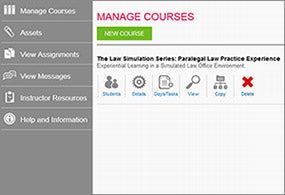  A professor dashboard for customizing the course, managing your students, and more