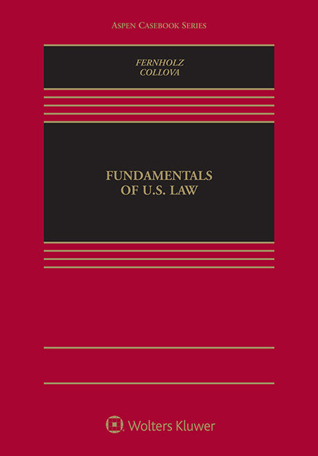Red book of Fundamentals of U.S. Law, First Edition, by Fernholz, Collova