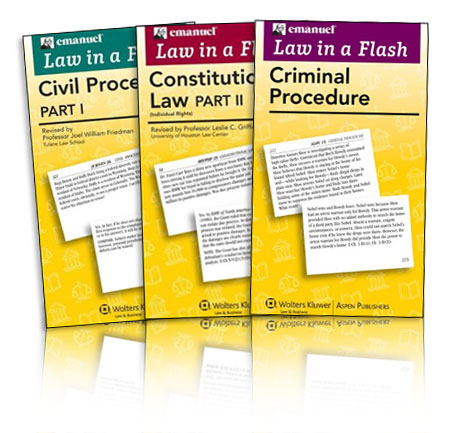 Law In a Flash series